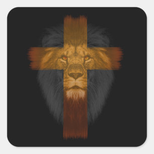 Jesus Lion of Judah Stickers