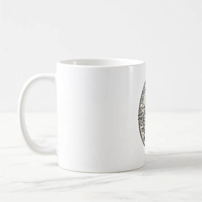 Jesus Lo Fi Study Beats Aesthetic Graphic Tee Chri Coffee Mug (Left)