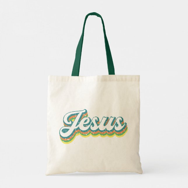Jesus logo Art Tote Bag (Back)