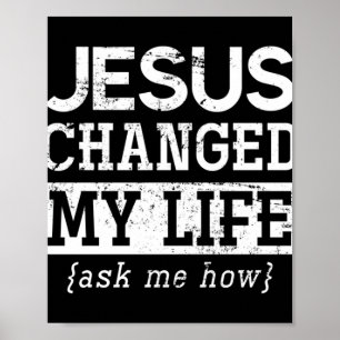 Jesus Lord Christian Gift God Saviour Jesus Pullov Poster