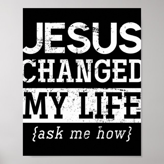 Jesus Lord Christian Gift God Saviour Jesus Pullov Poster (Front)