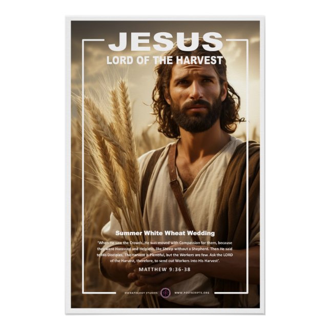 Jesus - Lord of Harvest 2 Poster (Front)
