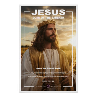 Jesus - Lord of Sabbath Poster