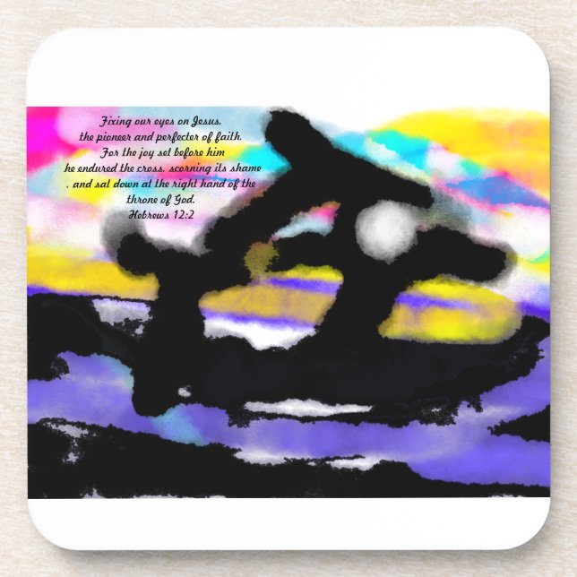 jesus love  coaster (Front)
