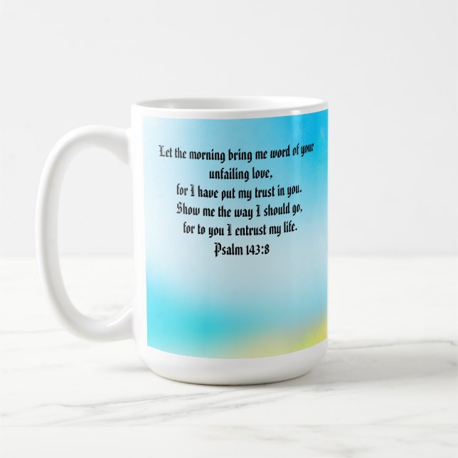 jesus love  coffee mug (Left)