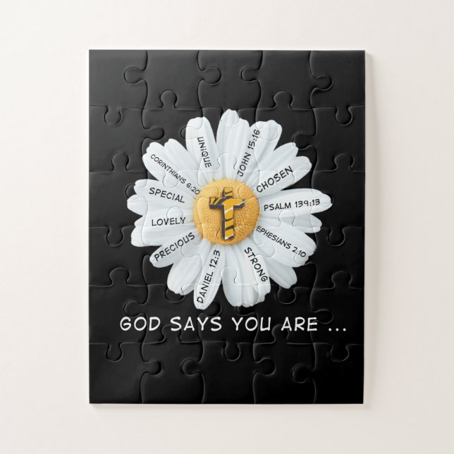 Jesus Love | God Say You Are... Jigsaw Puzzle (Vertical)