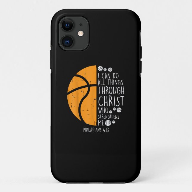 Jesus Love | I Can Do All Things Through Christ Case-Mate iPhone Case (Back)