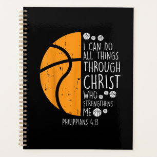 Jesus Love   I Can Do All Things Through Christ Planner