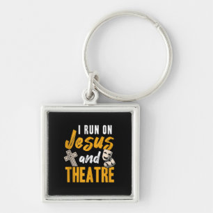 Jesus Love I Run On Jesus And Theatre Christian Key Ring