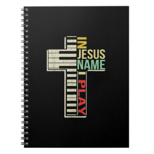 Jesus Love   In Jesus Name I Play Piano Christian Notebook