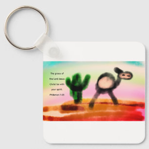 jesus love key ring