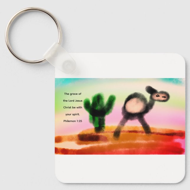 jesus love  key ring (Front)