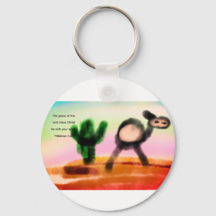 jesus love key ring