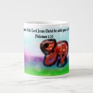 jesus love large coffee mug