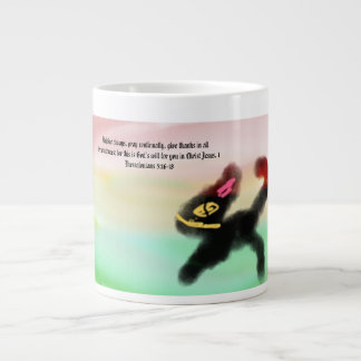 jesus love large coffee mug