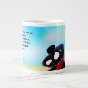 jesus love large coffee mug