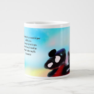 jesus love  large coffee mug