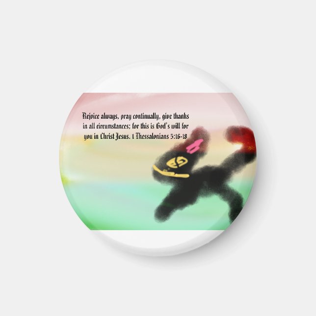 jesus love  magnet (Front)