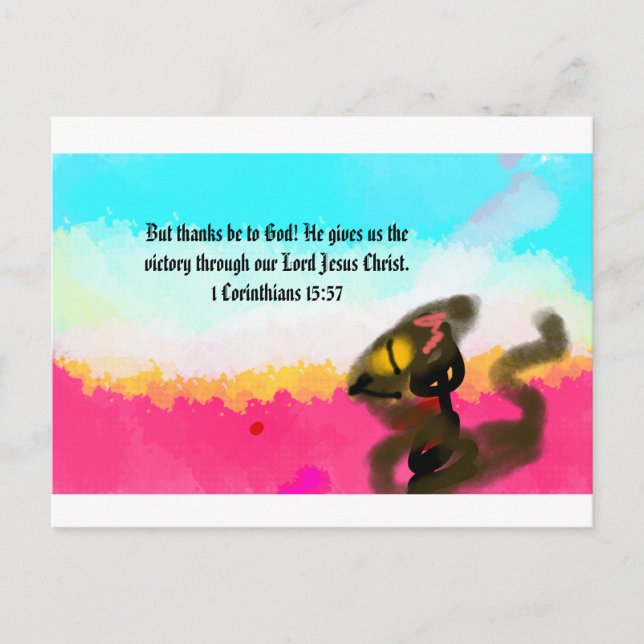 jesus love  postcard (Front)