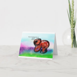 jesus love thank you card