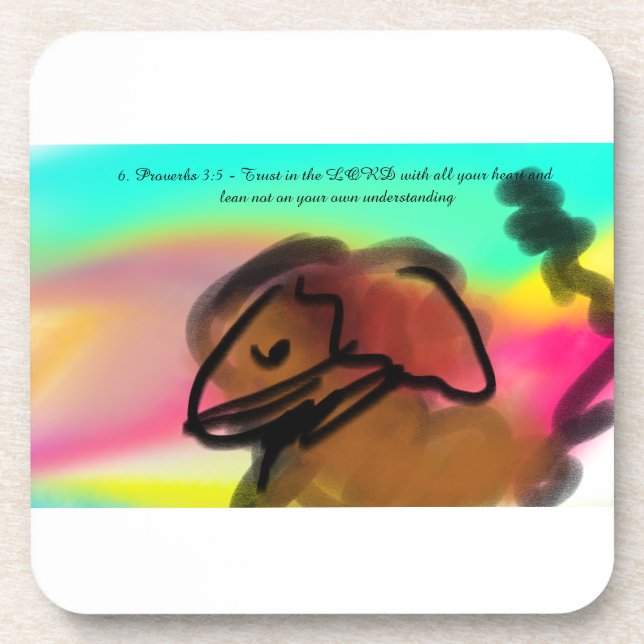 jesus love you coaster (Front)