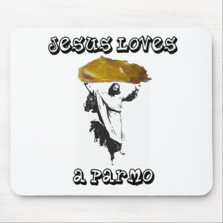 Jesus Loves A Parmo Mouse Mat