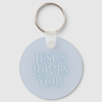Jesus Loves Christian Typography Design 