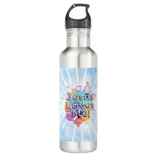 Jesus Loves Me 710 Ml Water Bottle