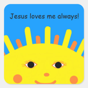 Jesus Loves Me Always Sticker
