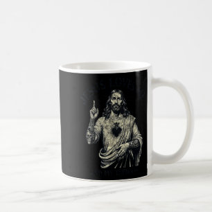 Jesus Loves Me And My Tattoos Christian Tattooed T Coffee Mug