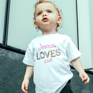 Jesus loves me baby T-Shirt
