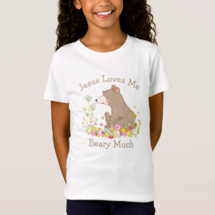 Jesus Loves Me Beary Much T-Shirt