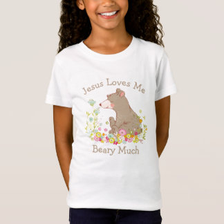 Jesus Loves Me Beary Much T-Shirt