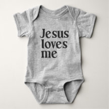 Jesus Loves Me Bodysuit
