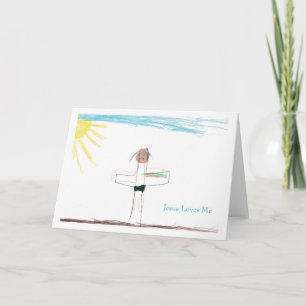 Jesus Loves Me Greeting Card