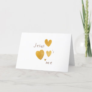 Jesus loves me. Invitation Greeting cards digital