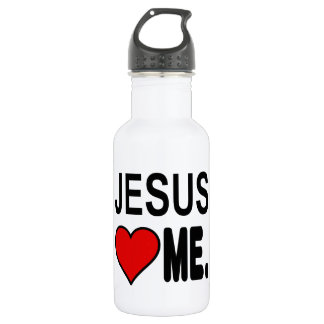 Jesus Loves Me Jesus 532 Ml Water Bottle