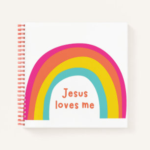 Jesus loves me kids Notebook Journal Sketch book