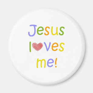 Jesus Loves Me Magnet