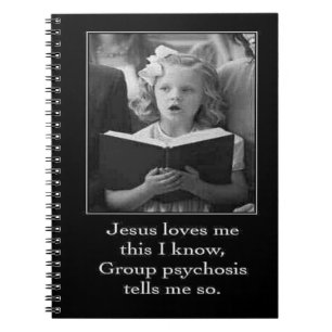 jesus loves me... notebook