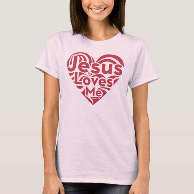 Jesus loves me shirt (Front)