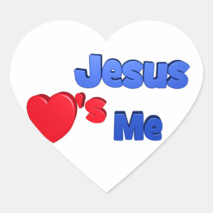 Jesus Loves Me Stickers