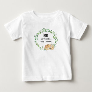Jesus loves me this i know baby T-Shirt