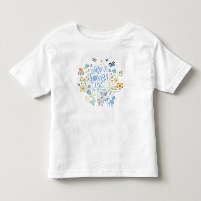 Jesus Loves Me this I know Infant Bodysuit (Front)