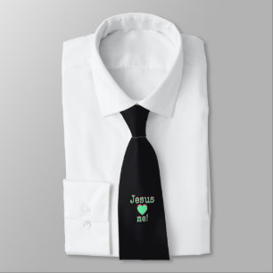 Jesus loves ♥ me! tie