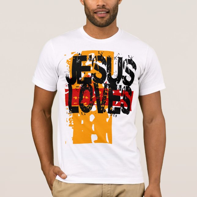 JESUS LOVES T-Shirt (Front)