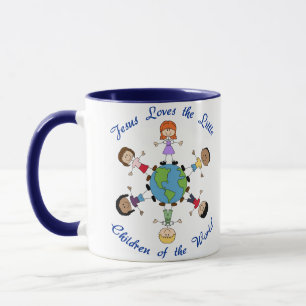Jesus Loves the Children Mug