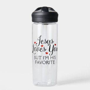 Jesus Loves You but I'm His Favorite CamelBak Eddy Water Bottle