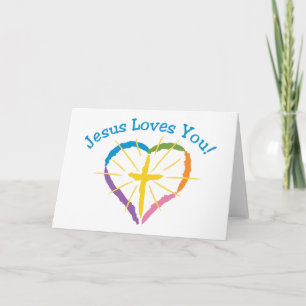 Jesus Loves You Card