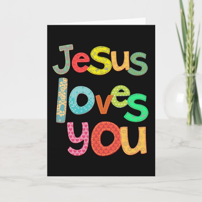 Jesus Loves You Card (Front)